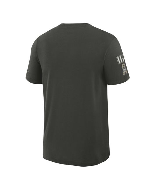 Nike Green Washington Commanders Salute To Service Slub Dri-Fit Nfl T-Shirt for men