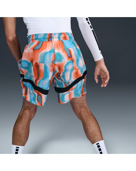 Nike Blue Icon Dri-Fit 6" Basketball Shorts for men