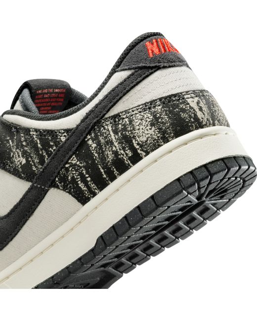 Nike White Dunk Low Retro Se Shoes for men