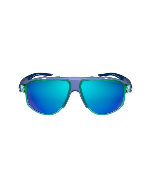 Nike Black Flyfree Infinity Mirrored Sunglasses