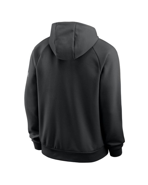 Nike Black Ohio State Premium Performance Dri-Fit College Pullover Hoodie for men