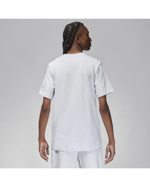 T-shirt jordan flight mvp di Nike in White da Uomo