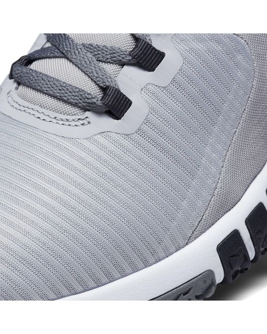 Nike nike men's flex control Rubber Flex Control 4 Training Shoes in Grey (Gray) for Men