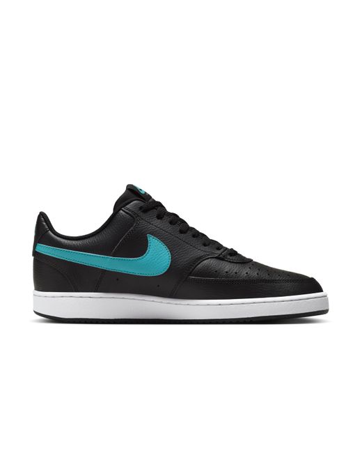 Nike Blue Court Vision Low Shoes for men