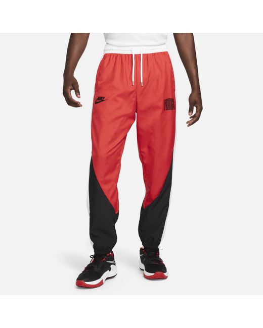 Nike Starting 5 Basketball Pants in Red for Men | Lyst UK