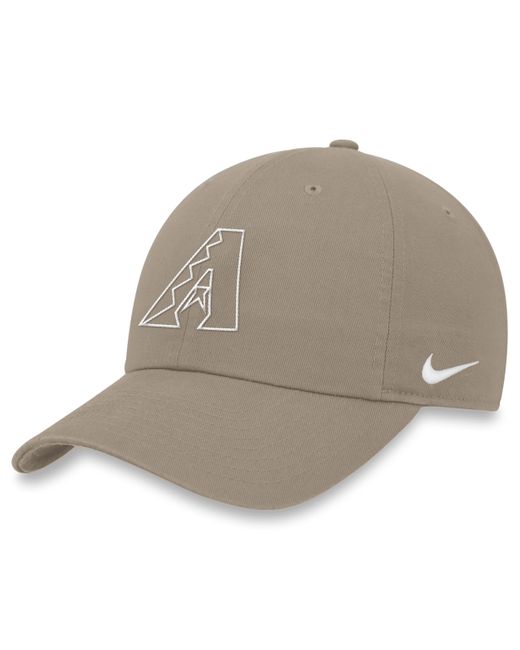 Nike Gray Arizona Diamondbacks Club Mlb Adjustable Hat for men