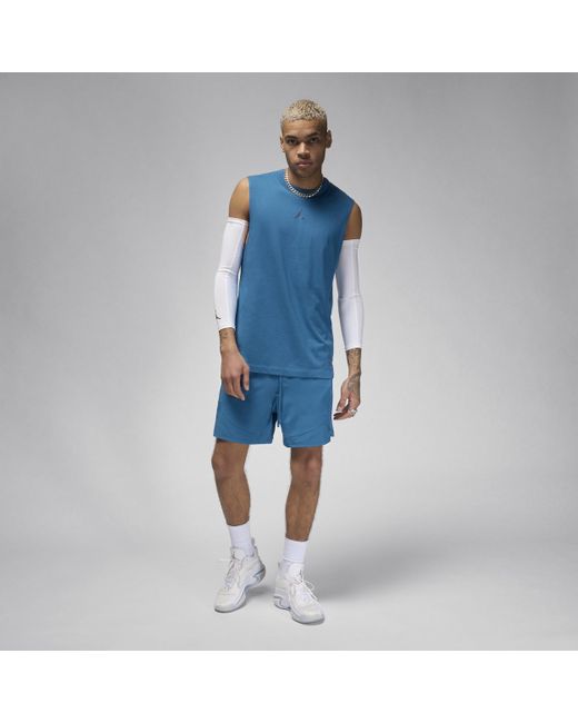Nike Blue Jordan Sport Dri-fit Sleeveless Top Polyester for men