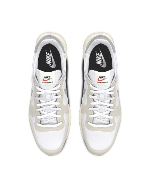 Scarpa personalizzabile internationalist by you di Nike in White da Uomo