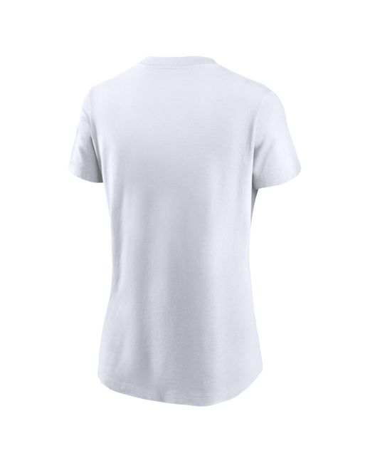 Nike White San Diego Padres City Connect Wordmark Mlb T-shirt
