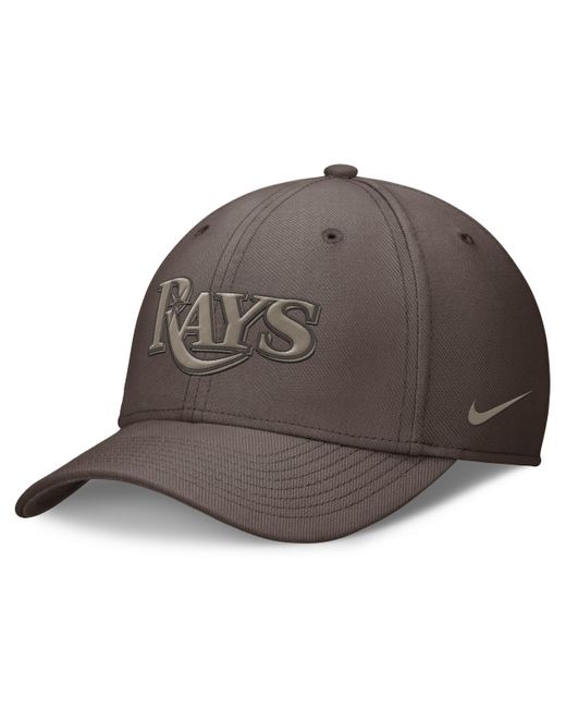Nike Brown Tampa Bay Rays Statement Swoosh Dri-fit Mlb Hat for men