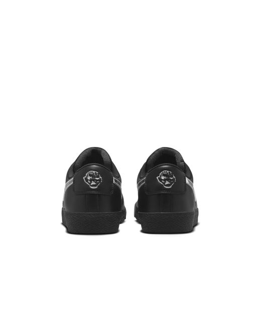 Nike Black Sb Zoom Blazer Low X Dancer Skateboards Shoes for men