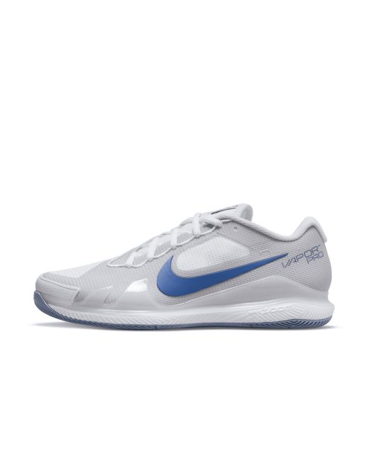 Nike Court Air Zoom Vapor Pro Clay Court Tennis Shoes White for men