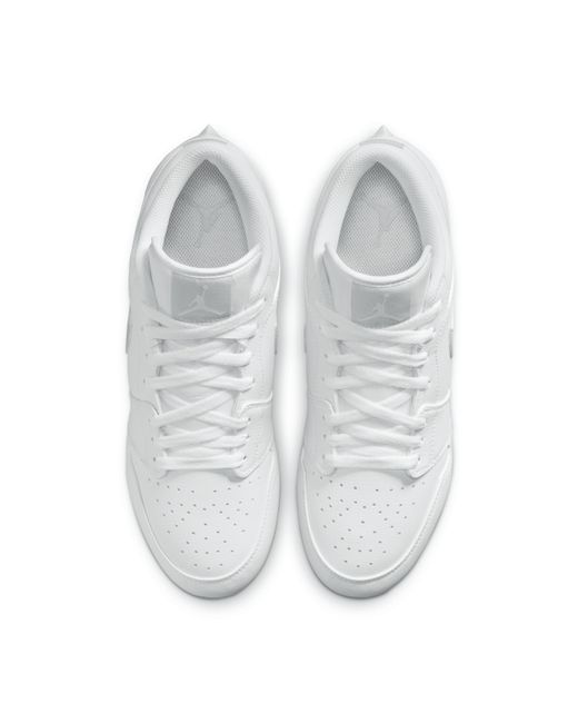 Nike White 1 Low Td Football Cleat for men