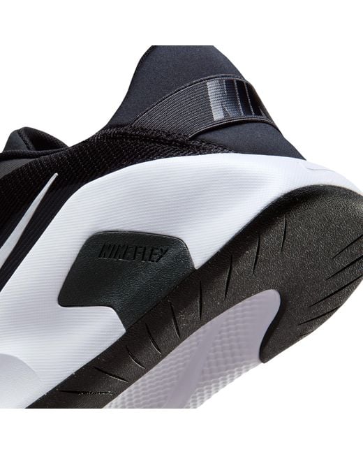 Nike Black Flex Train Workout Shoes (Extra Wide) for men