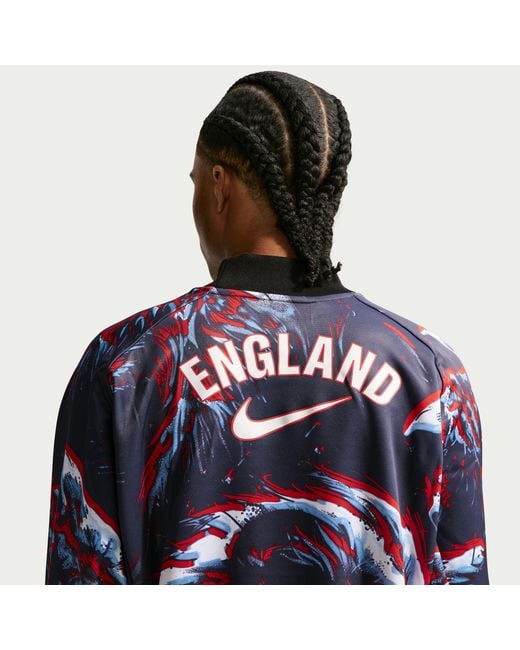 Nike England Hollywood Keeper Football Shirt in Blue for Men | Lyst