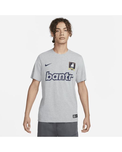 Nike Afc Richmond Bantr T-shirt in Gray for Men | Lyst
