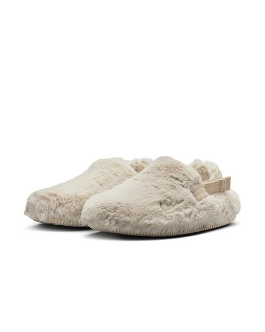 Nike White Calm Se Mules