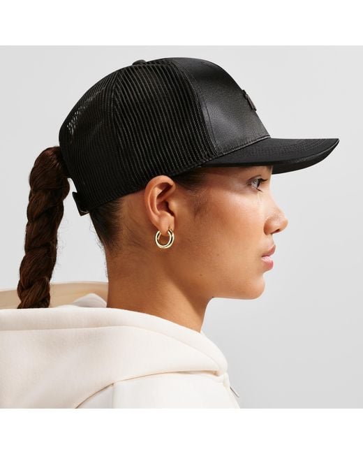 Nike Black Rise Structured Premium Trucker Cap