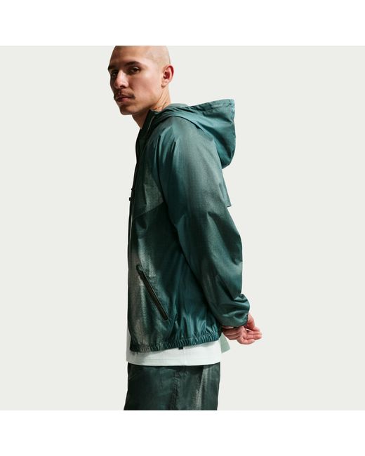 Nike Green Windrunner "Sunset" Lightweight Shorts for men