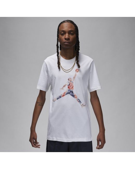 Nike Jordan Brand T-shirt in het Gray voor heren