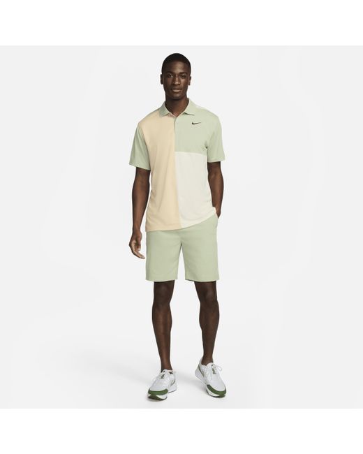 Nike Victory+ Dri-fit Golfpolo in het Green voor heren