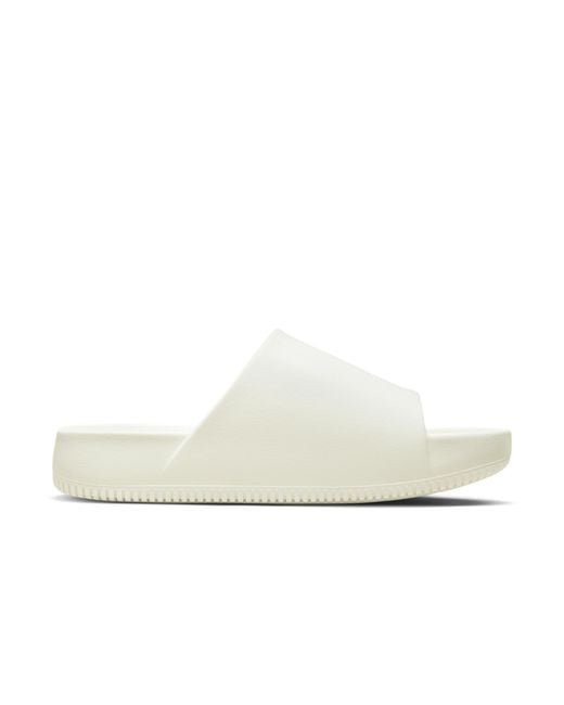 Nike White Calm Slide for men