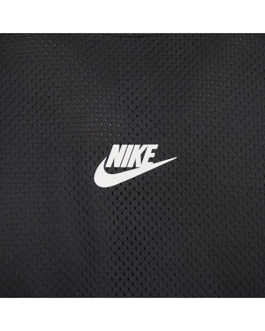 T-shirt in mesh dri-fit sportswear max90 di Nike in Black da Uomo