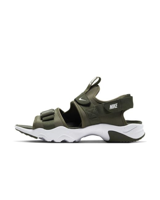 Nike Canyon Sandal in Green for Men | Lyst