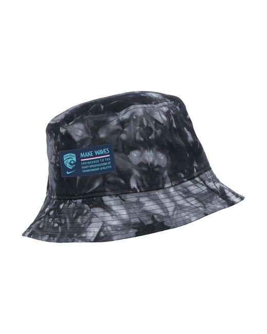 Nike Blue San Diego Wave Fc Nwsl Tie-dye Bucket Hat