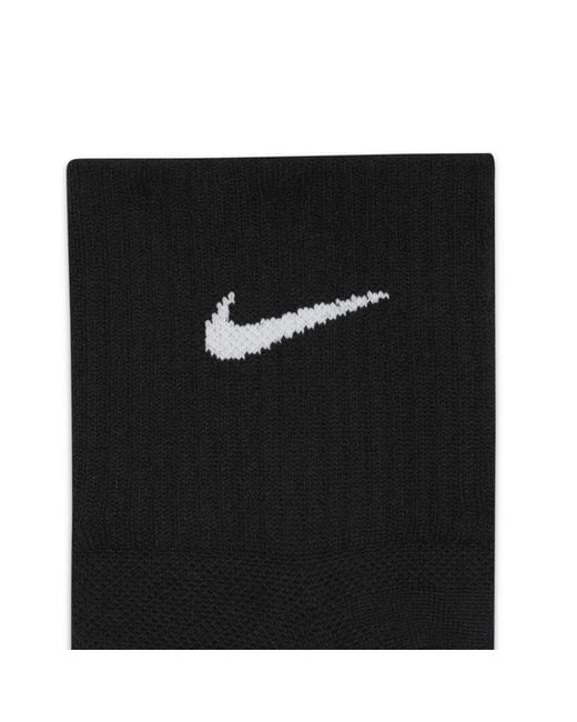 Nike Black Everyday Plus Lightweight Ankle Split-Toe Socks