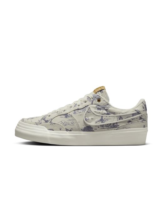 Nike Gray Sb Zoom Pogo Plus Premium Skate Shoes