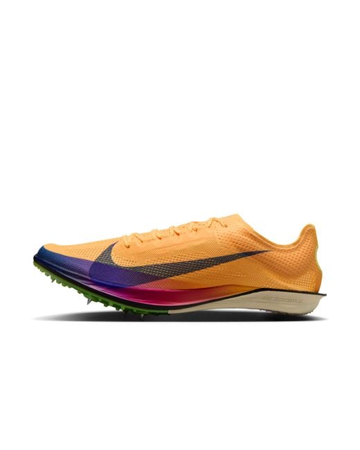 nike track spikes yellow