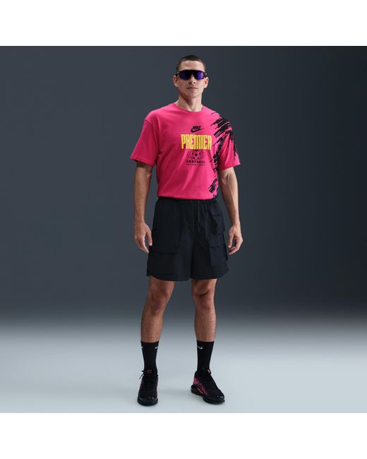Nike Pink Max90 Soccer T-Shirt for men
