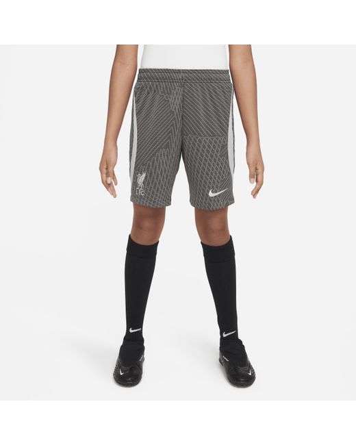 Shorts da calcio dri-fit liverpool fc strike di Nike in Gray