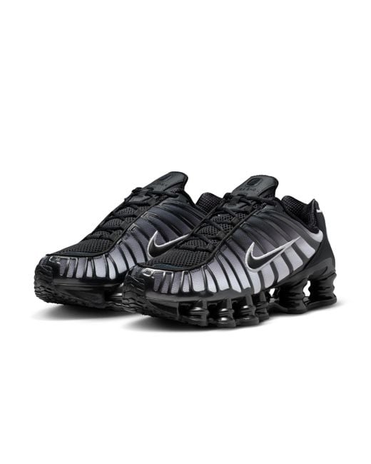 Nike Black Shox Tl Fade Shoes