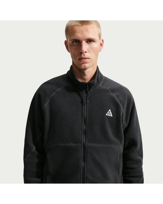 Nike Black Acg "Wolf Tree" Full-Zip Jacket for men