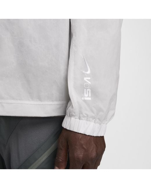 Nike Gray Ispa Metamorph Jacket