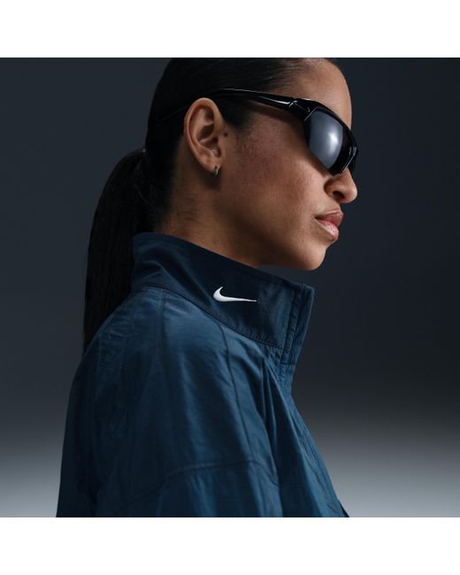 Nike Blue Sportswear Oversized Woven Jacket