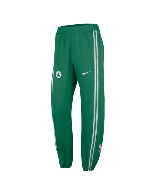 Nike Green Boston Celtics Zoned Dri-Fit Nba Pants for men