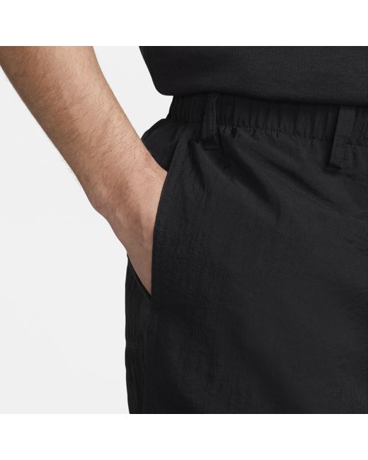 Pantaloni con fodera in tessuto sportswear tech pack di Nike in Black da Uomo