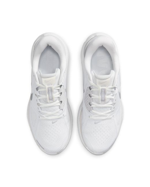 Nike White Structure Plus Road Running Shoes
