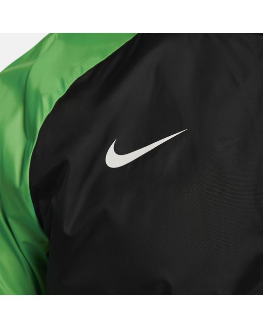 Giacca da calcio liverpool fc repel academy awf di Nike in Green da Uomo