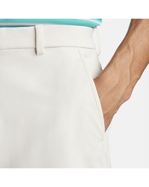 Nike White Dri-Fit Golf Shorts for men