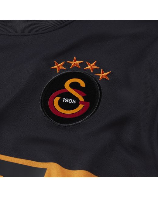 Nike Galatasaray Away Dri-fit Short-sleeve Football Top Black for Men - Lyst