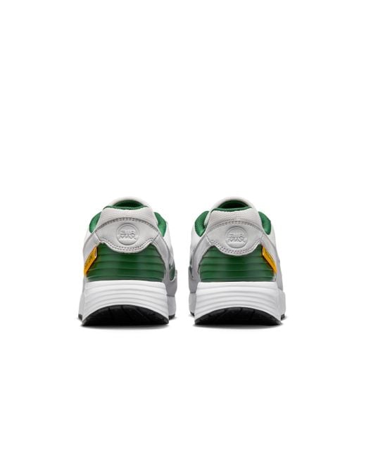 Nike White College Air Max Verse (Baylor) Shoes for men