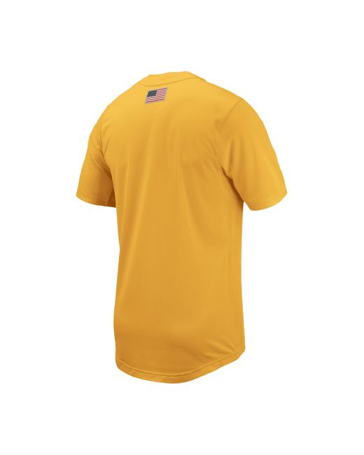 Nike Yellow Lsu College Replica Baseball Jersey for men