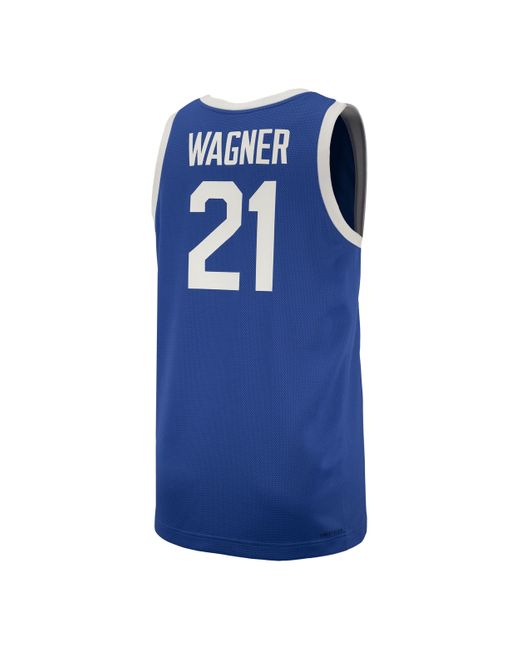 Nike Blue D.j. Wagner Kentucky College Basketball Replica Jersey for men
