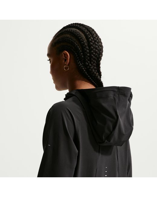 Nike Blue Swift Repel Packable Running Jacket