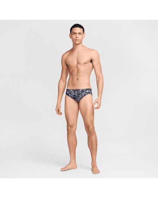 Nike Blue Swim Hydrastrong Briefs for men