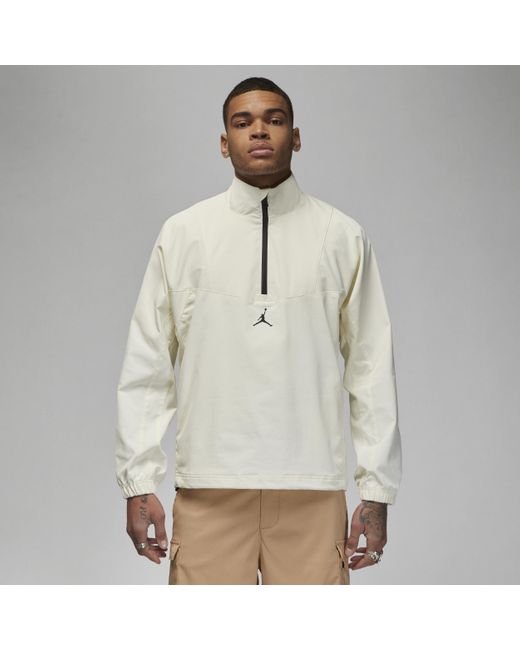 Nike Natural Jordan Sport Golf Jacket In White, for men